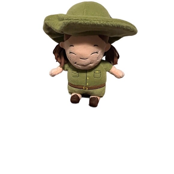 Ranger Doll Girl W/J Hook Green Uniform Fiesta Toy 11" Plush Parks Hat - Picture 1 of 2
